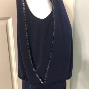 Laundry by Shelli Segal stunning navy dress